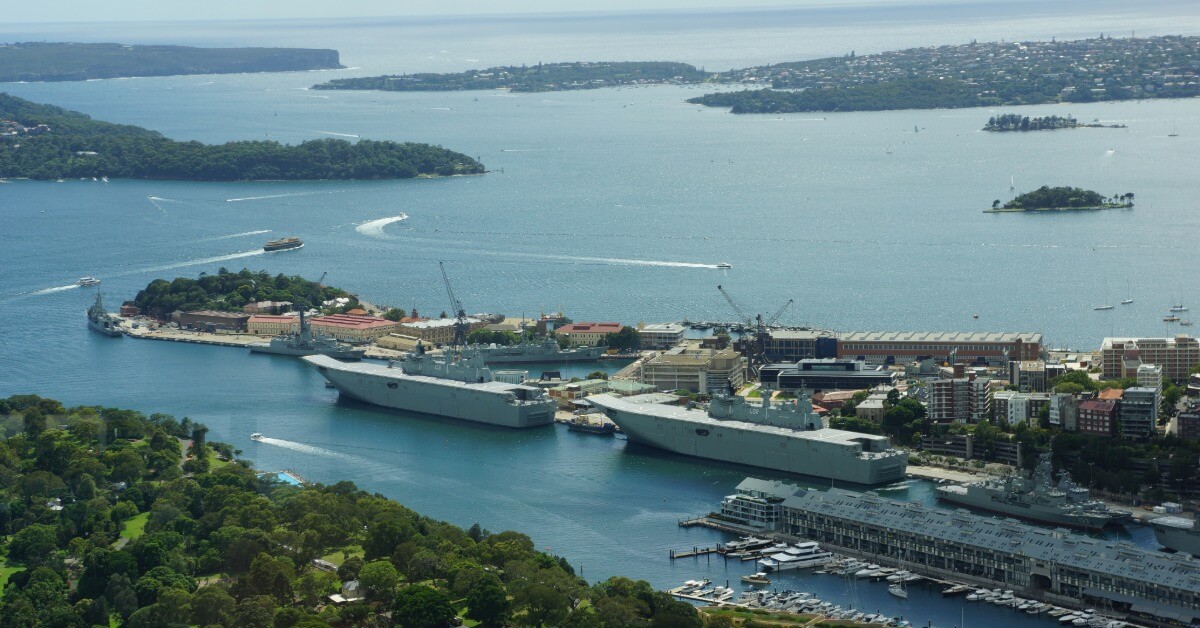navy ships in sydney